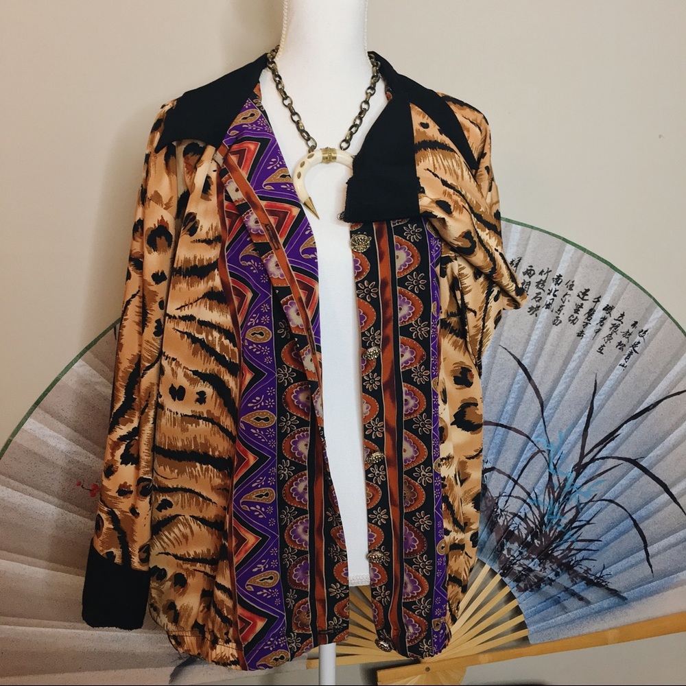 🐅 Vintage Kill Em’ Tiger Jacket 🐅